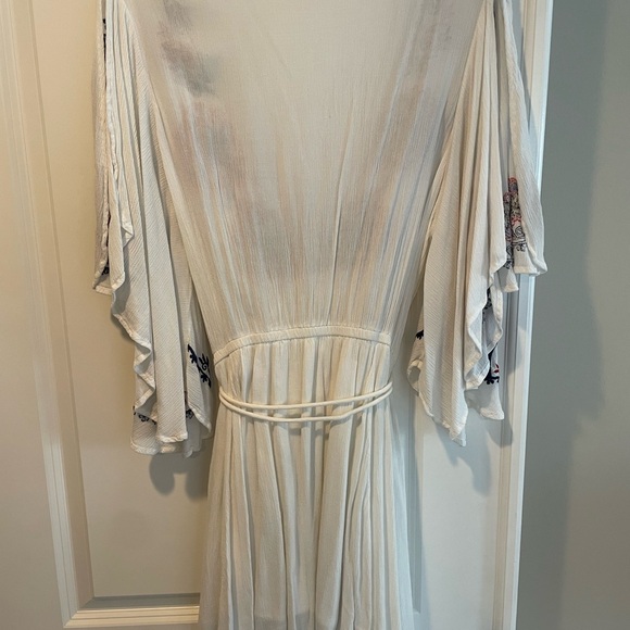 Free People Embroidered Mini Dress, Size Medium - Picture 5 of 10